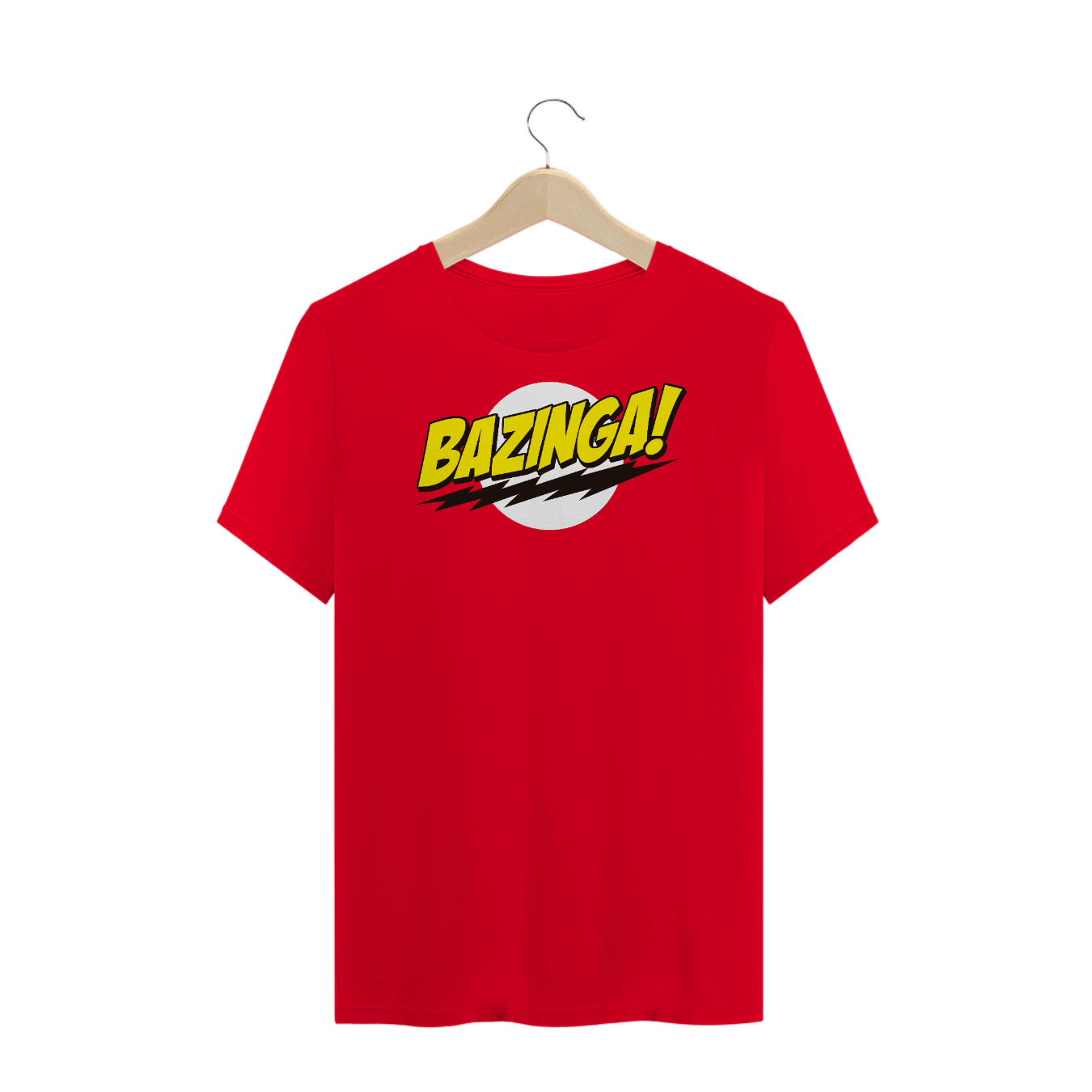 Nome do produto  The Big Bang Theory Bazinga - Camiseta Masculina