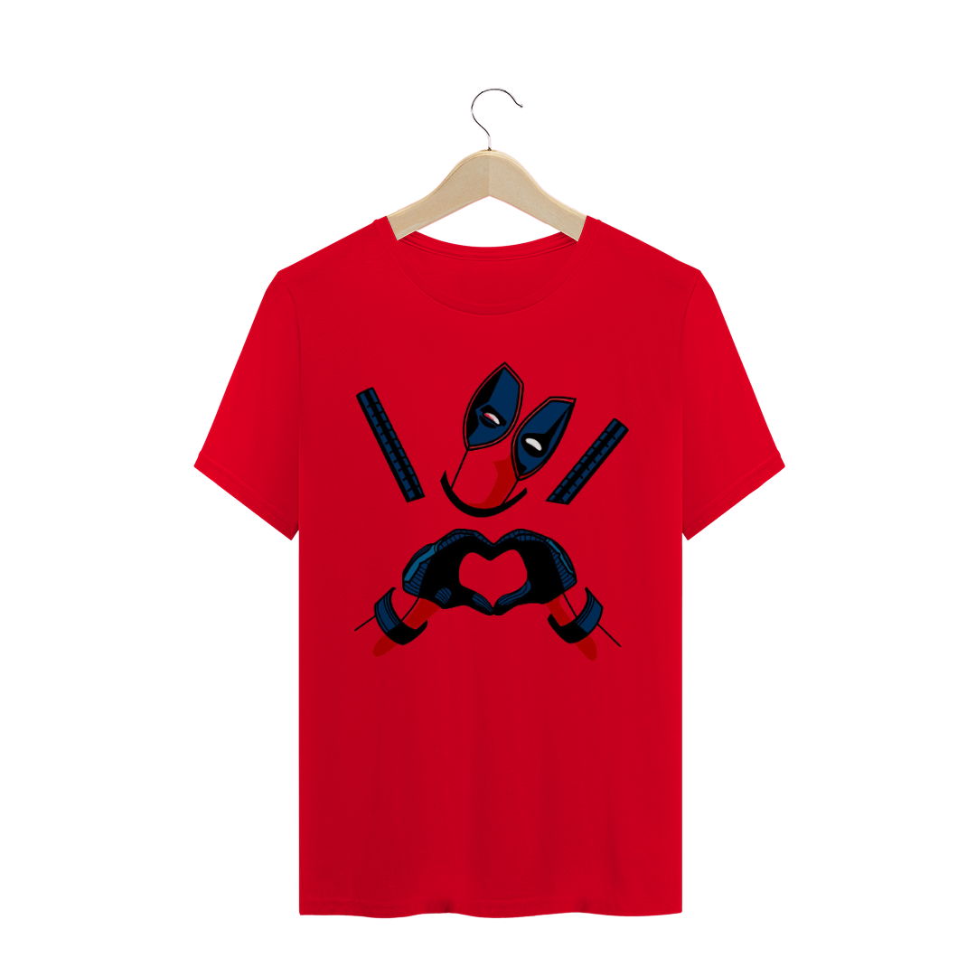Nome do produto  camiseta deadpool A love