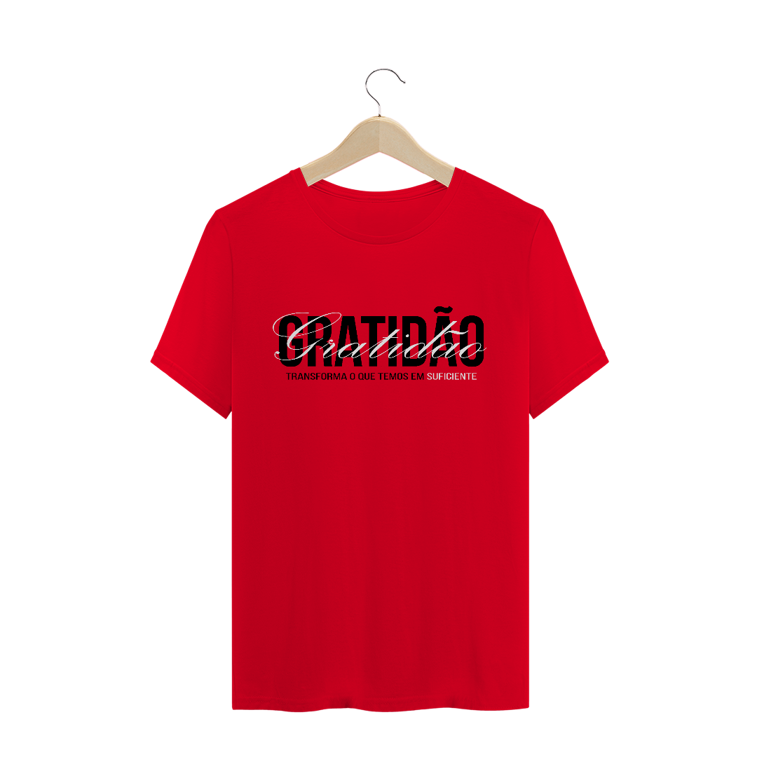 Nome do produto  Camiseta Masculina Gratidão
