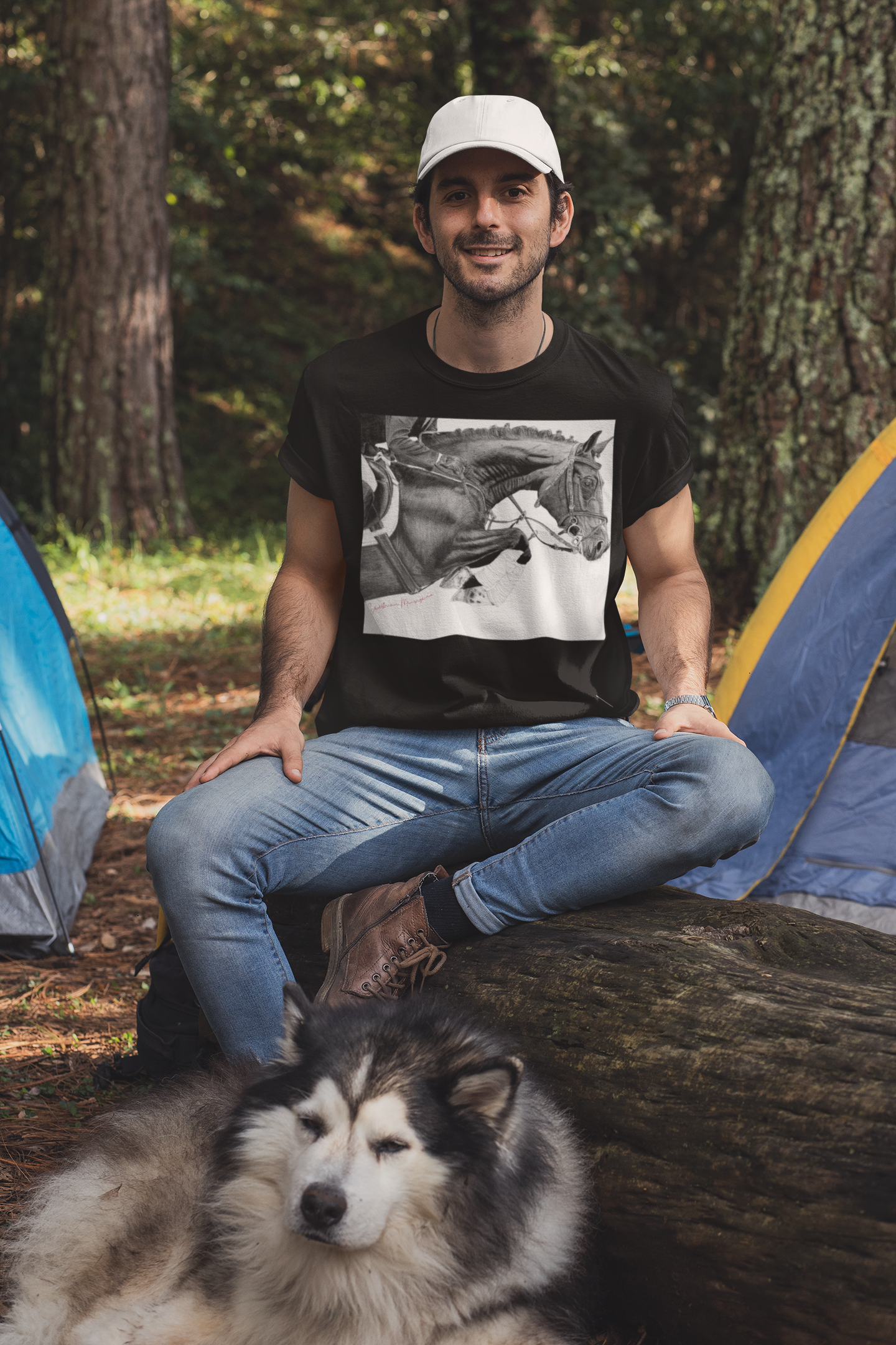 Nome do produto  camiseta cavalo de salto