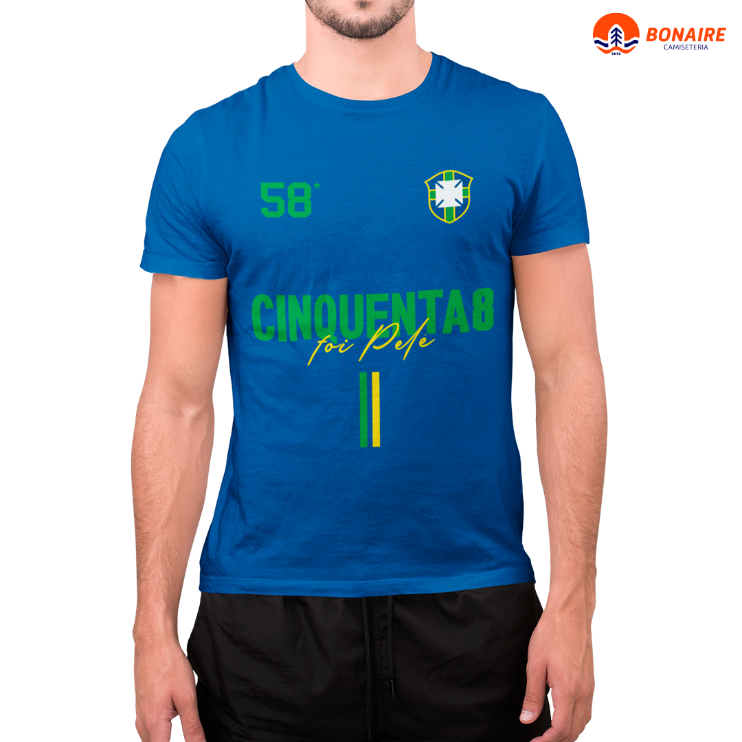 Camisa Canarinho - 58 Azul