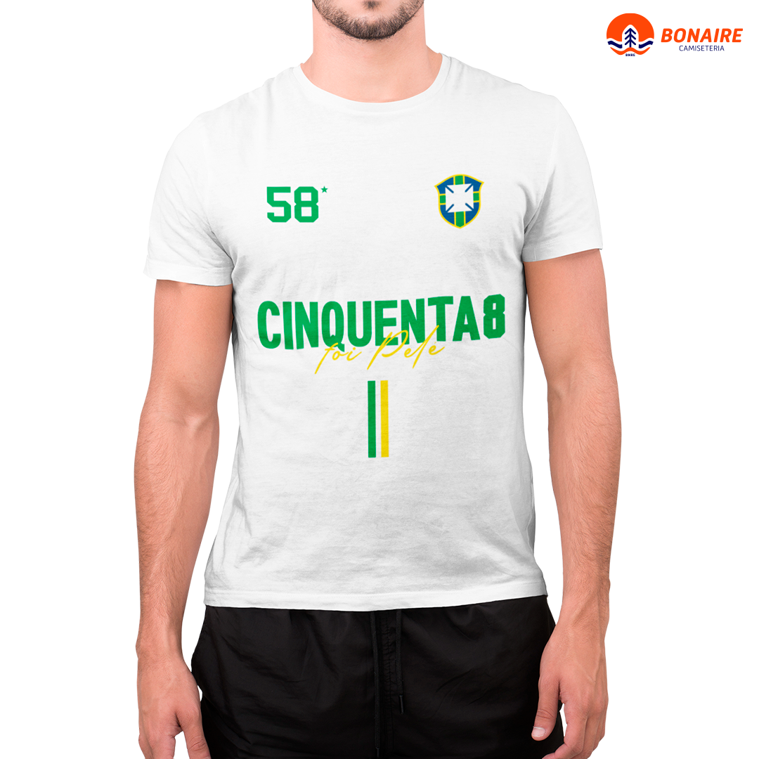 Camisa Canarinho - 58 Branca