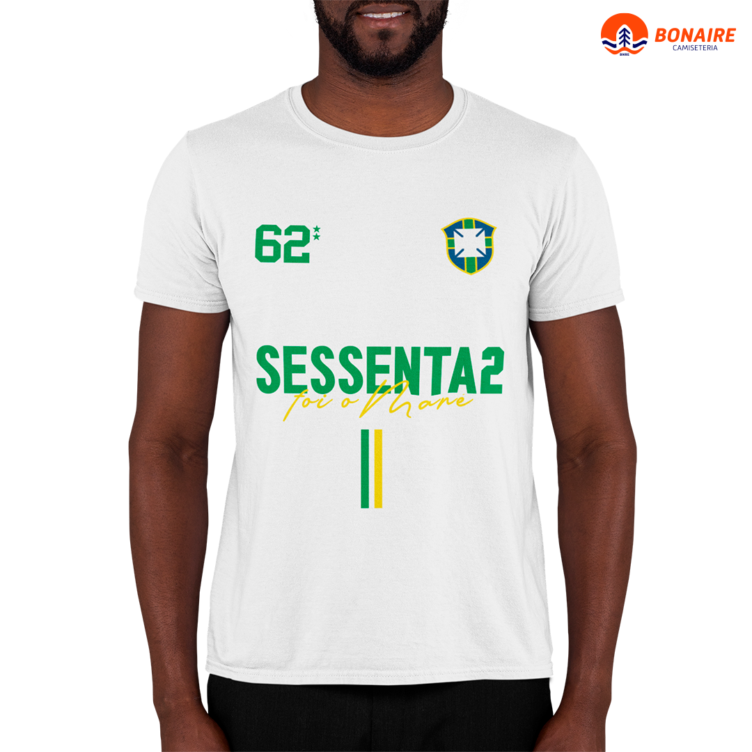 Camisa canarinho - 62 Branca