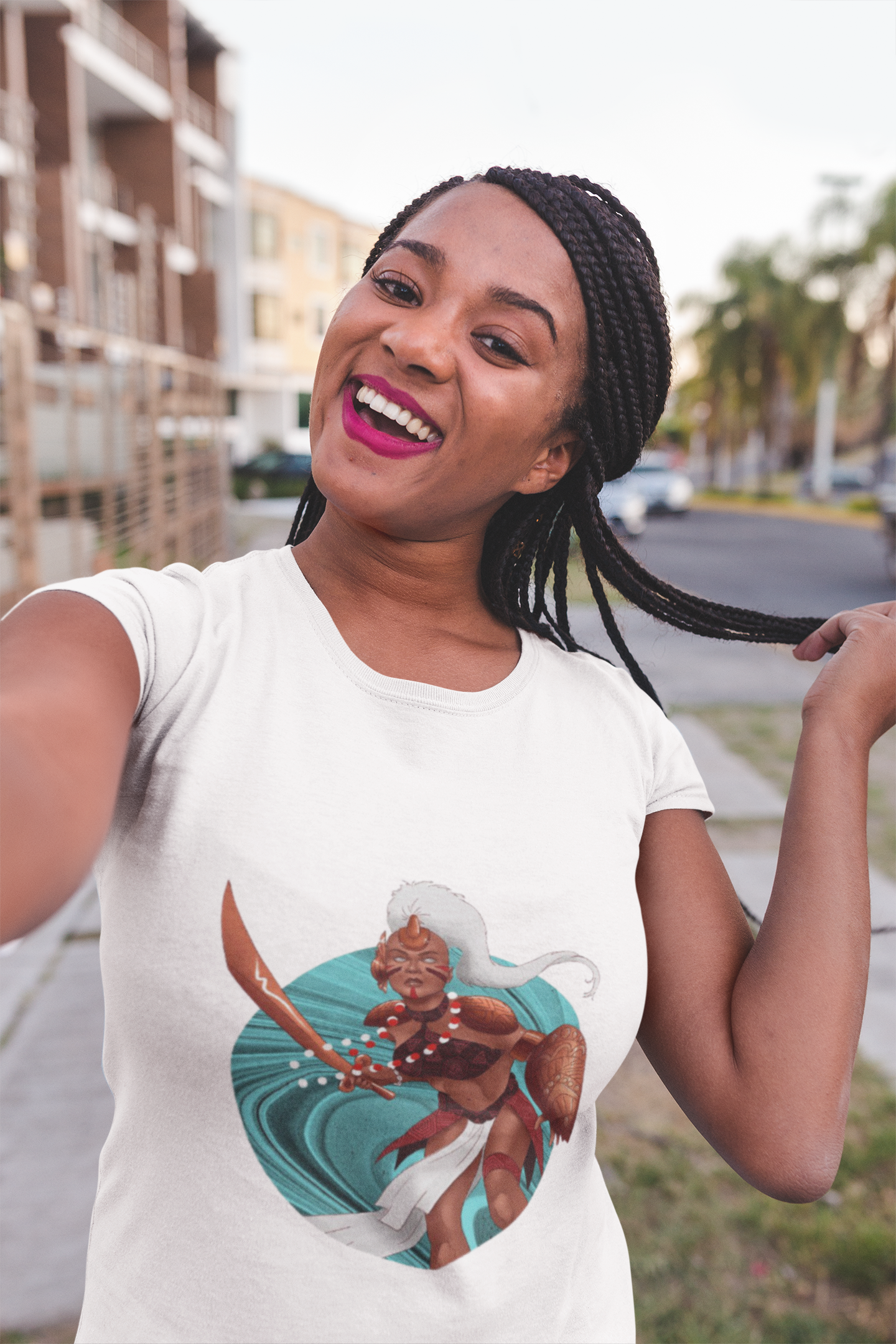 Camiseta Orixá Obá (Unisex)