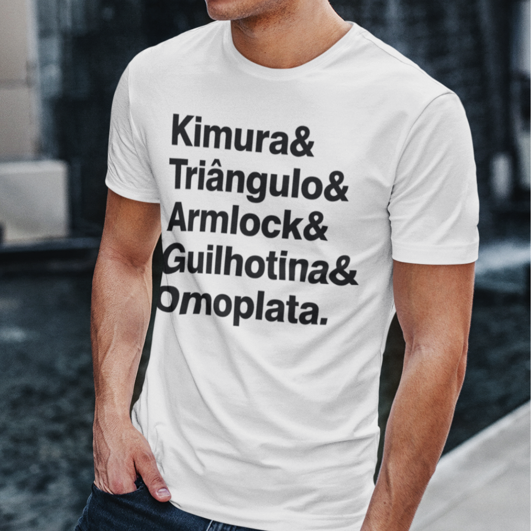 Camiseta Jiu-jitsu Kimura Triangulo Armlock