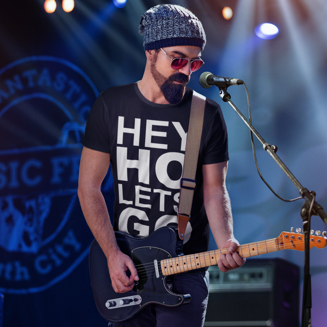 Camiseta Ramones Hey Ho Lets Go