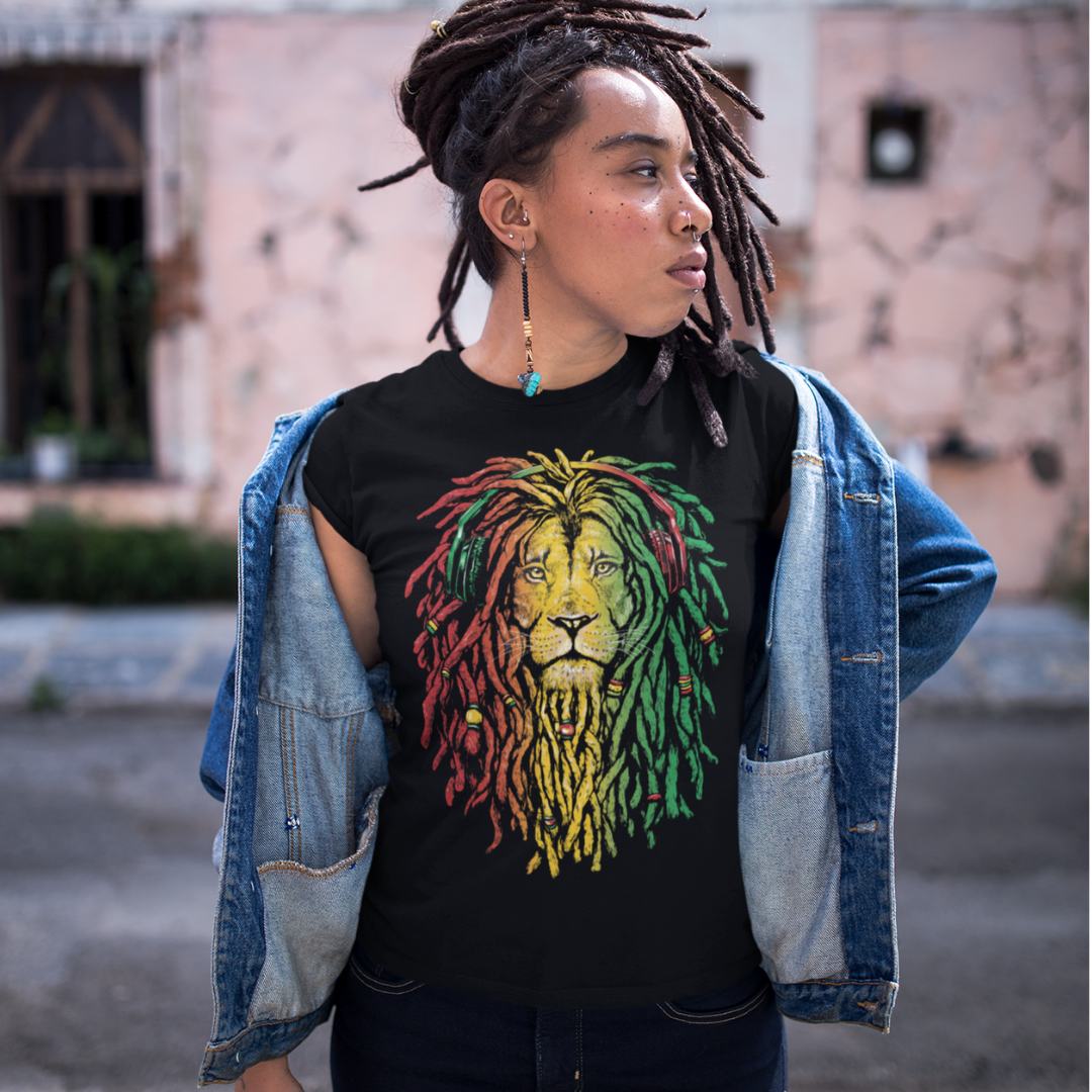 Baby Look Feminina Leão Jamaica