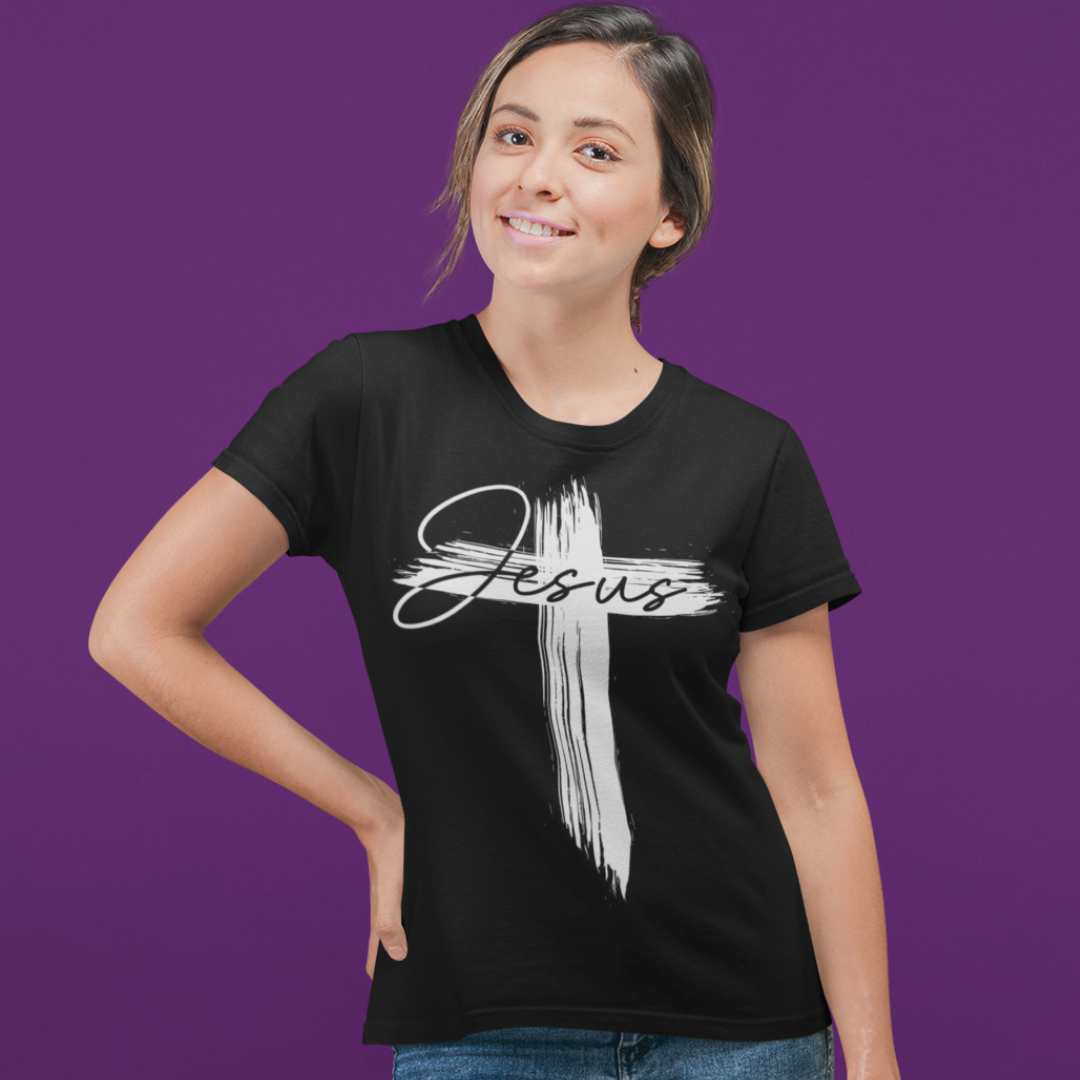 Baby Look Feminina Jesus Cruz