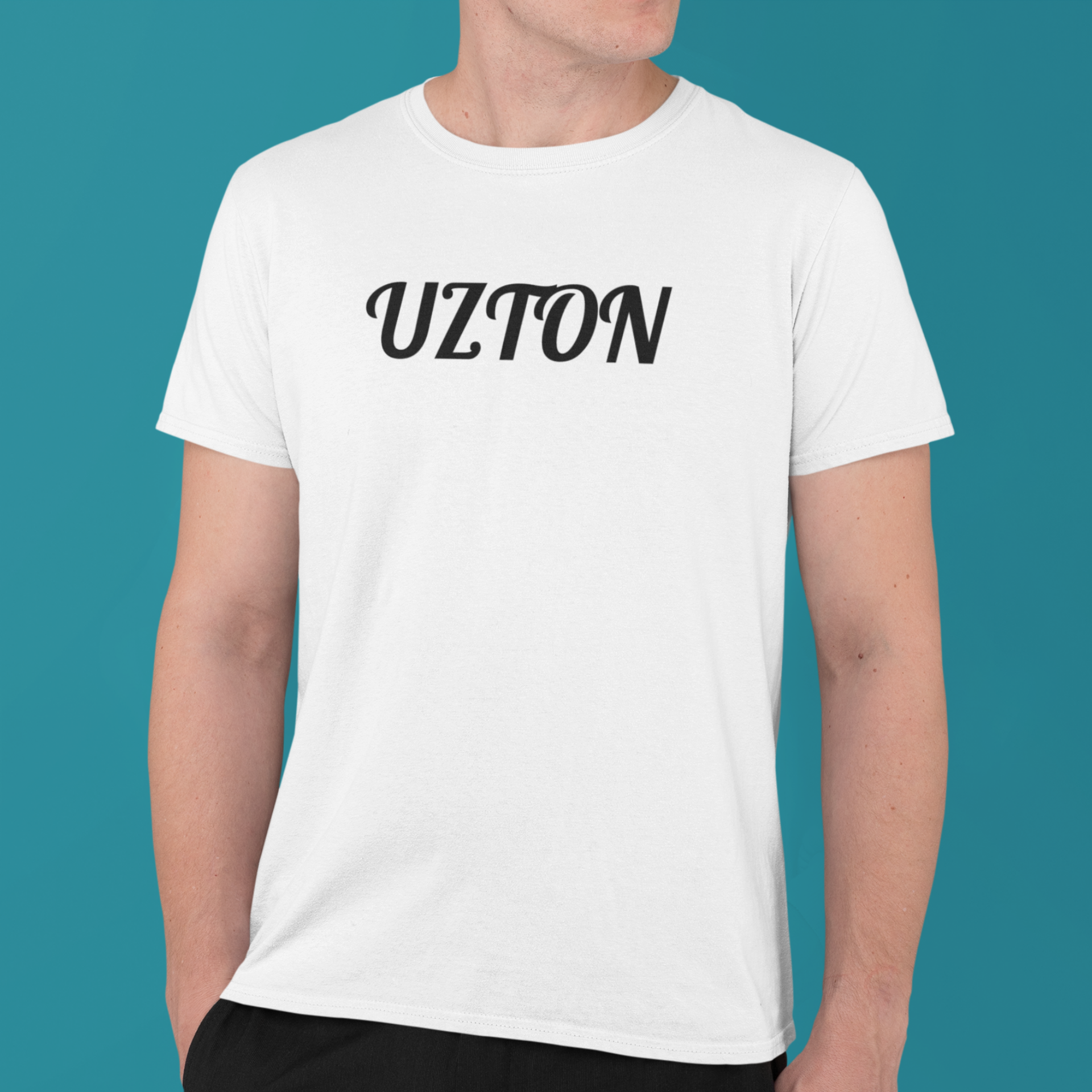Camiseta Masculina Uzton Eclipse Branca 