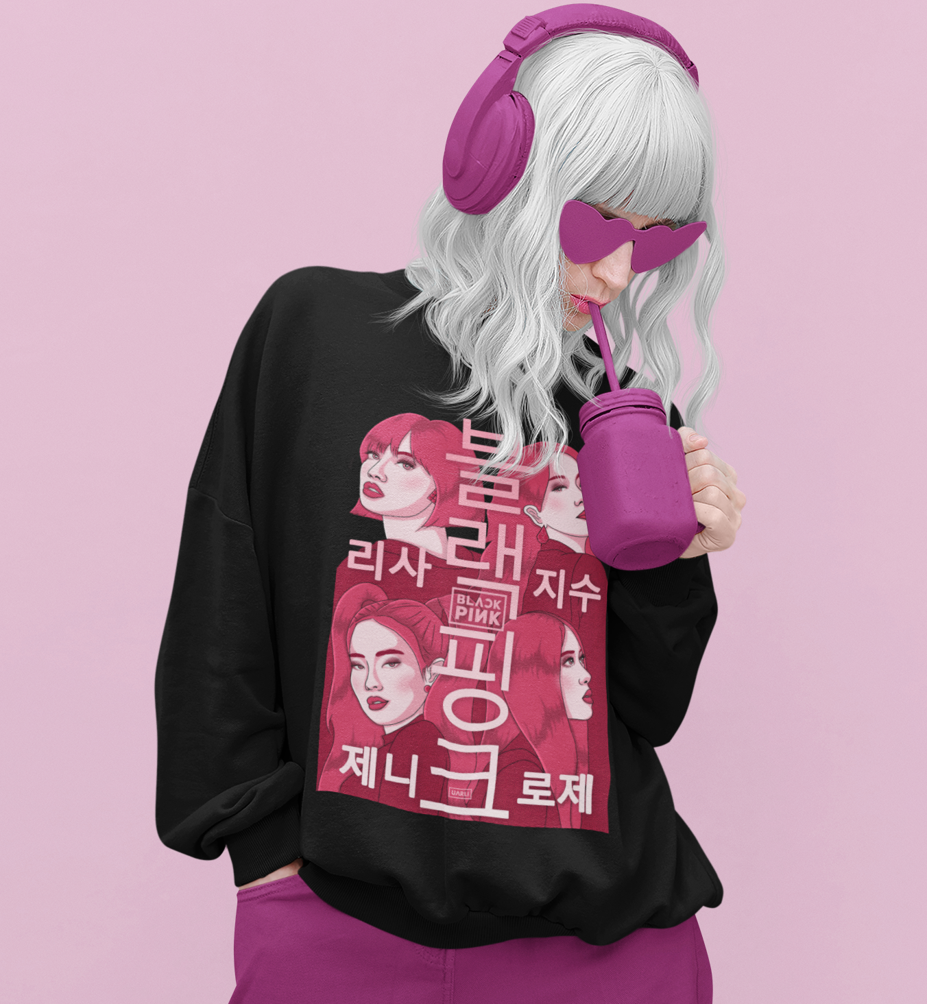 Nome do produto: Moletom BlackPink