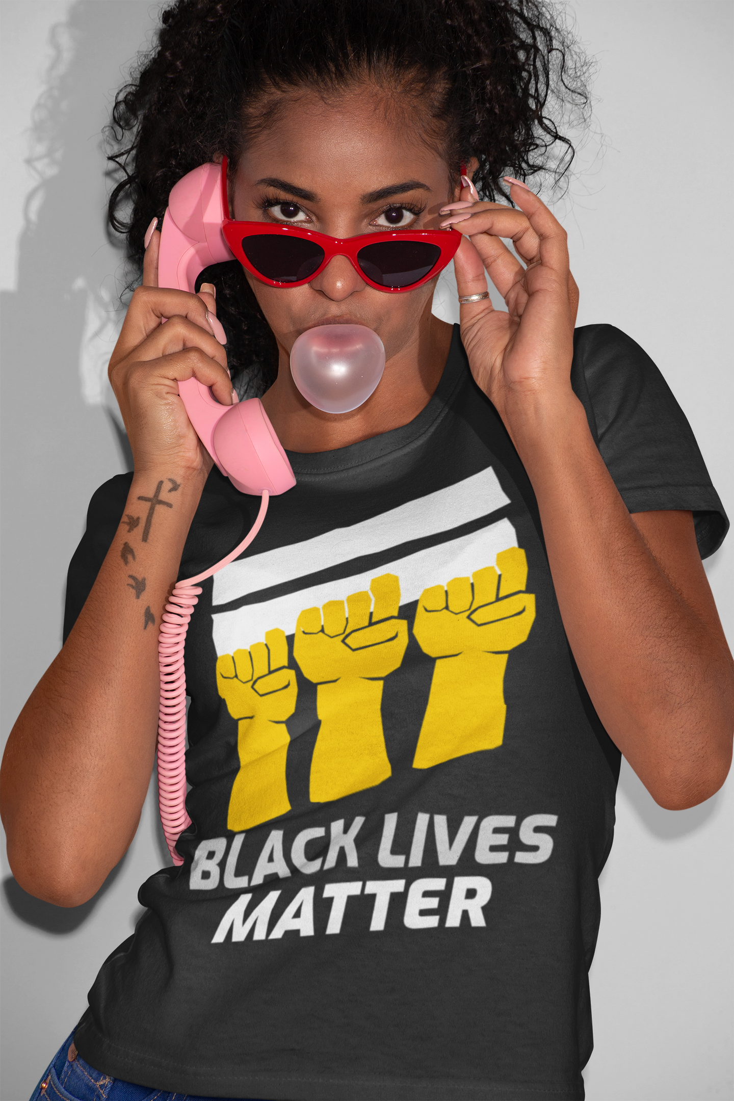 Nome do produto  BLACK LIVES MATTER FEM.