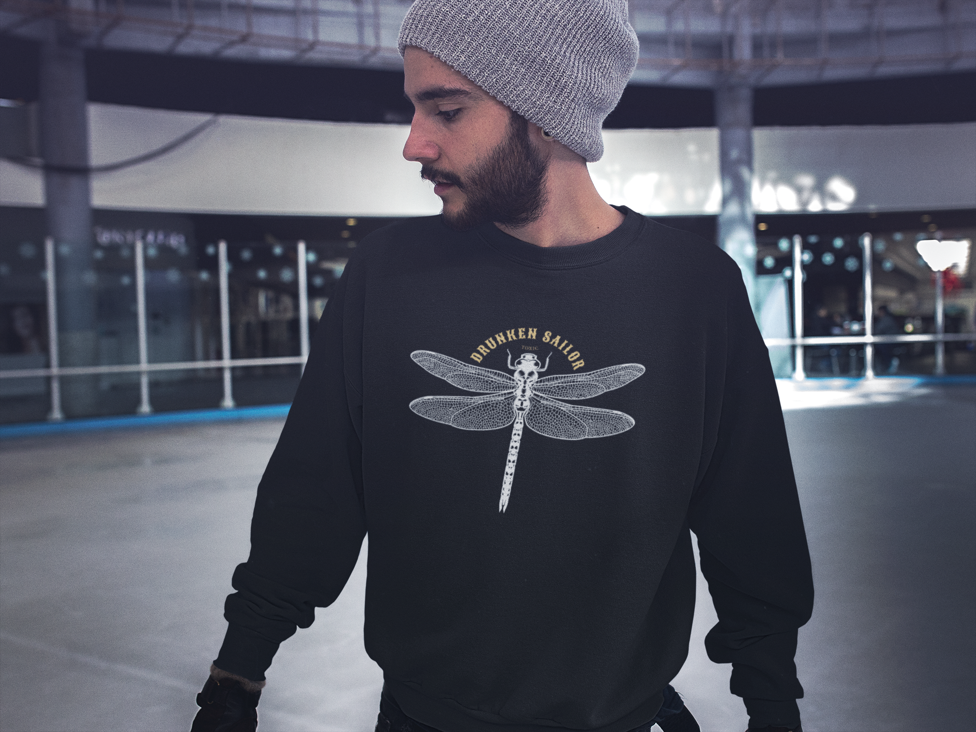 Nome do produto  Moleton Black Drunker Sailor