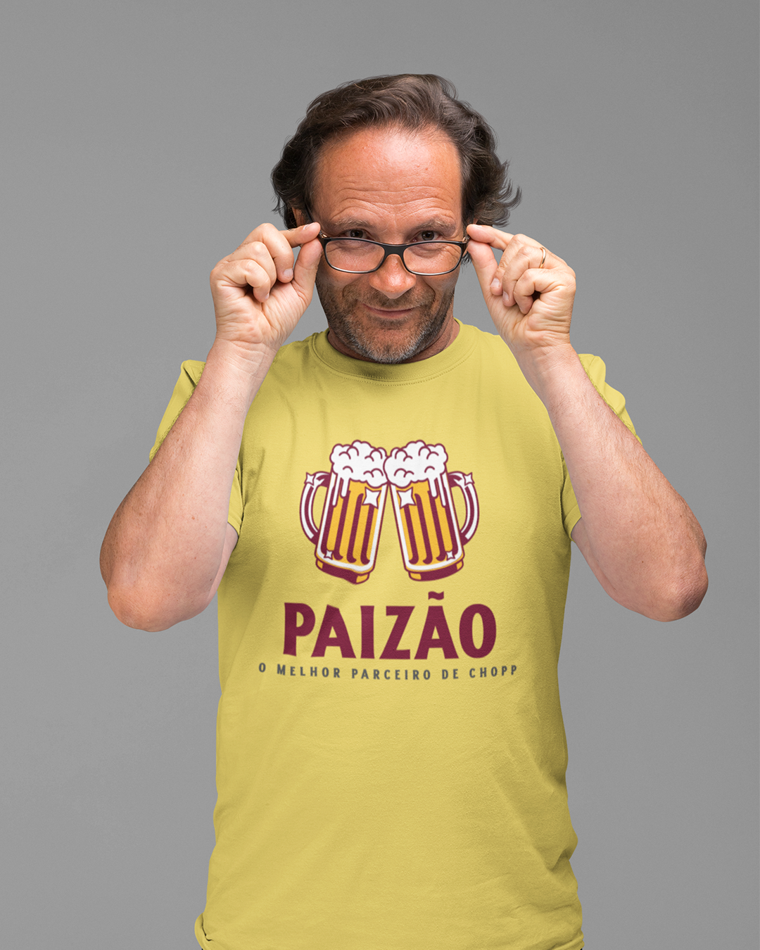 Nome do produto: Camiseta Paizão 