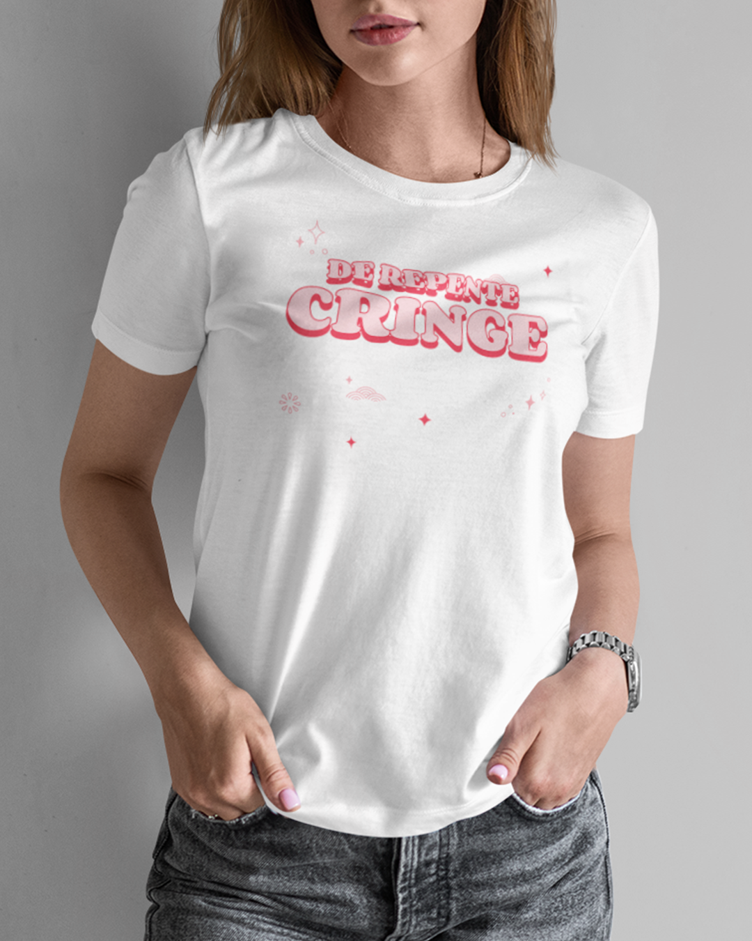 Nome do produto  Baby Look De Repente Cringe