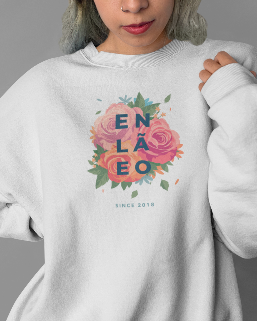 Nome do produto  Moletom Ele Não Since 2018