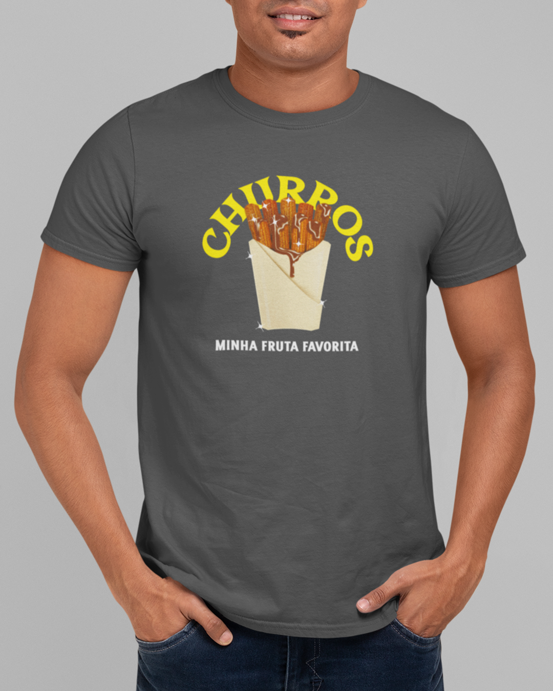 Nome do produto  Camiseta Churros