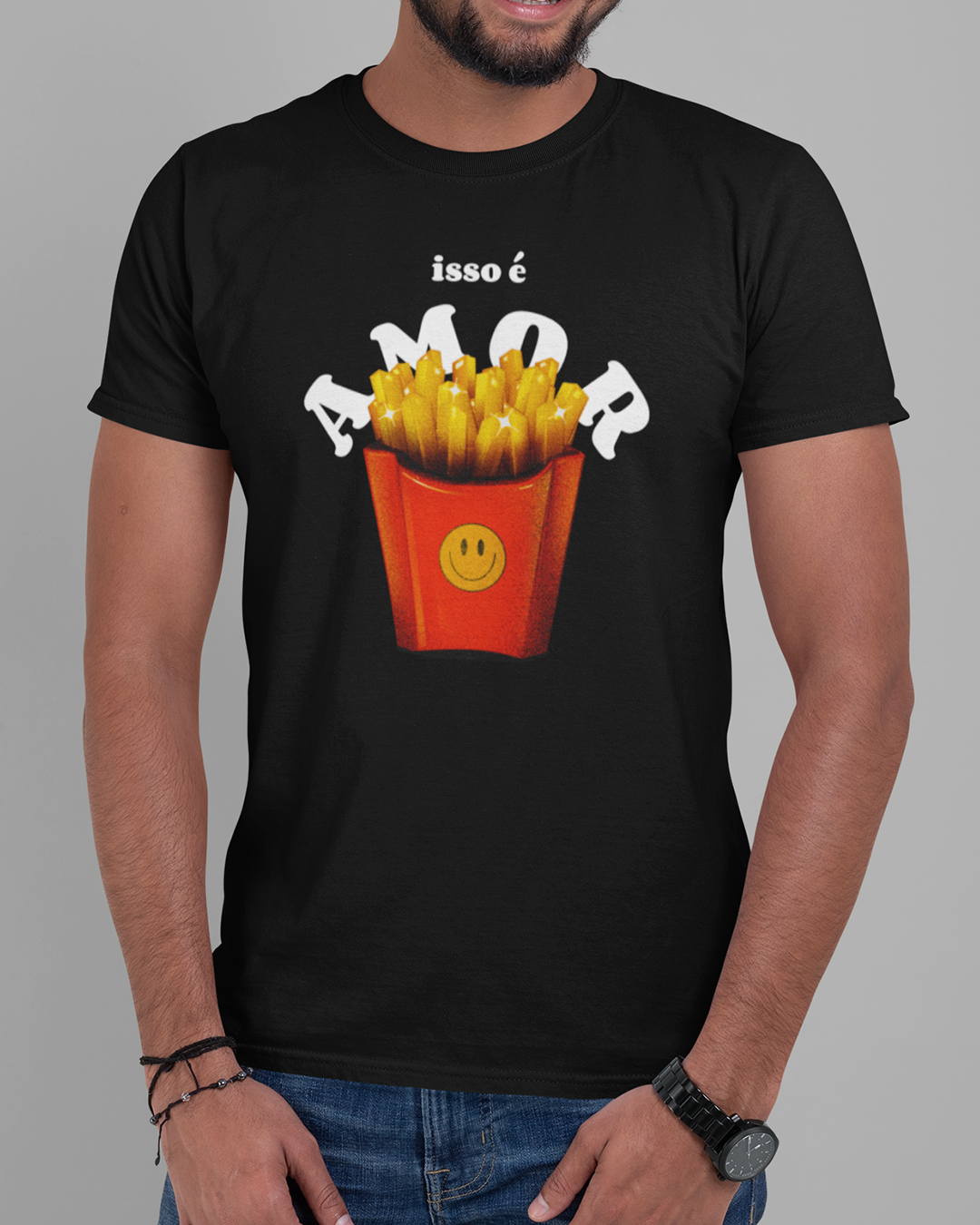 Nome do produto  Camiseta Fritas