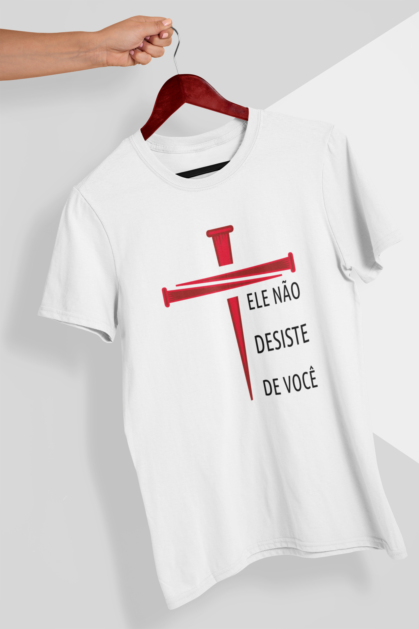 Camiseta Ele Não Desiste De Você