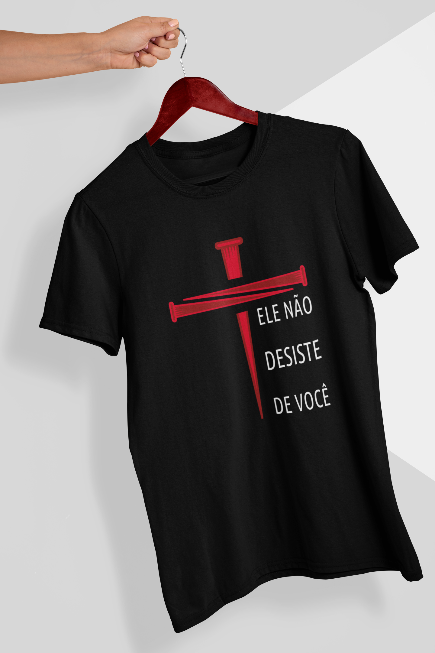 Camiseta Ele Não Desiste De Você