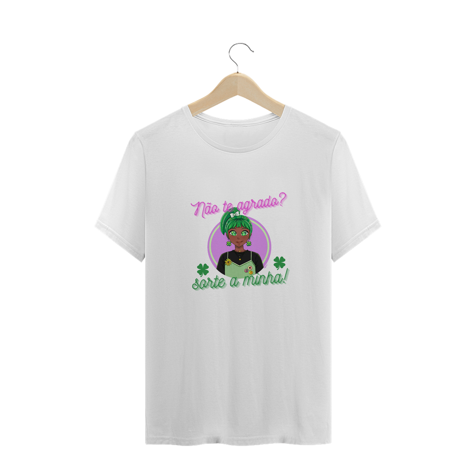 Nome do produto  Camiseta Sorte a Minha