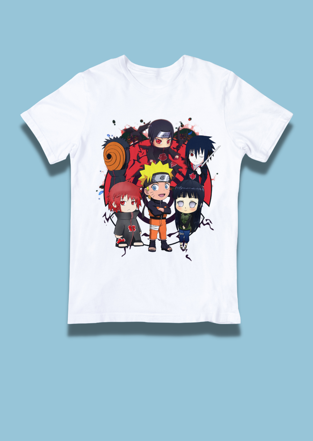 Nome do produto  Camiseta Infantil  - Naruto Teen (unisex)