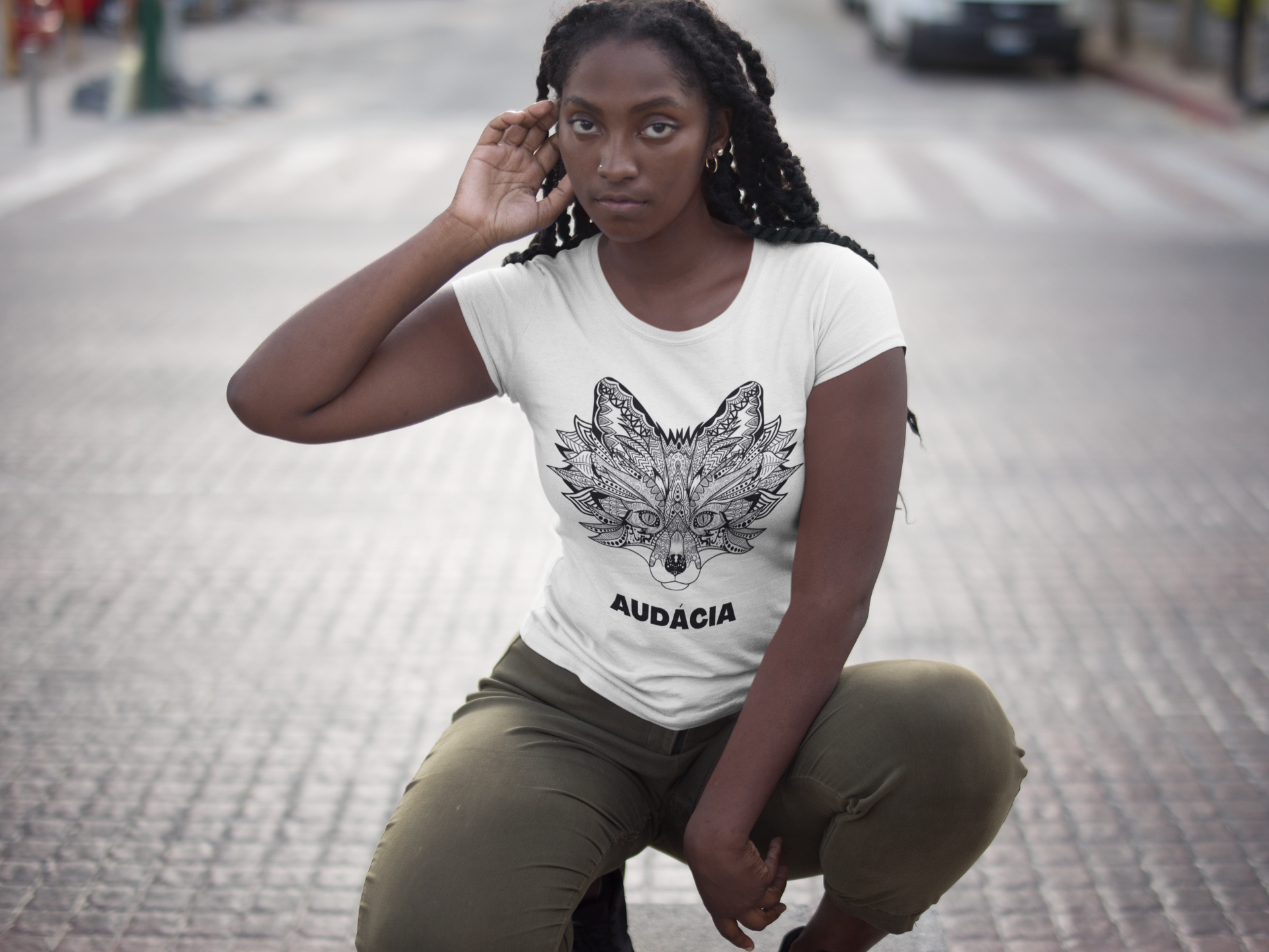 Baby Long Prime - Raposa Audácia - Cor Branco