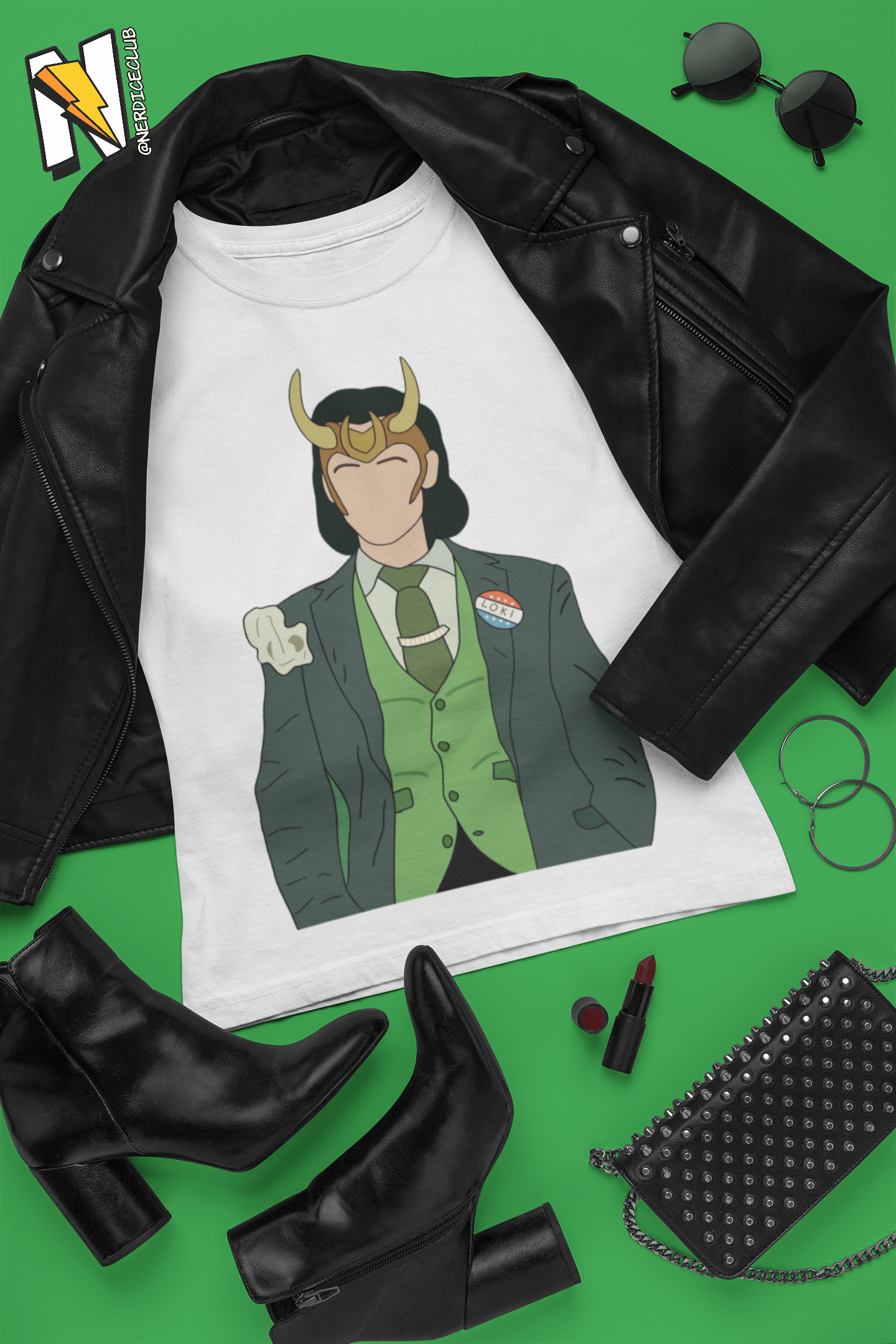 Nome do produto  Camiseta Loki minimalista