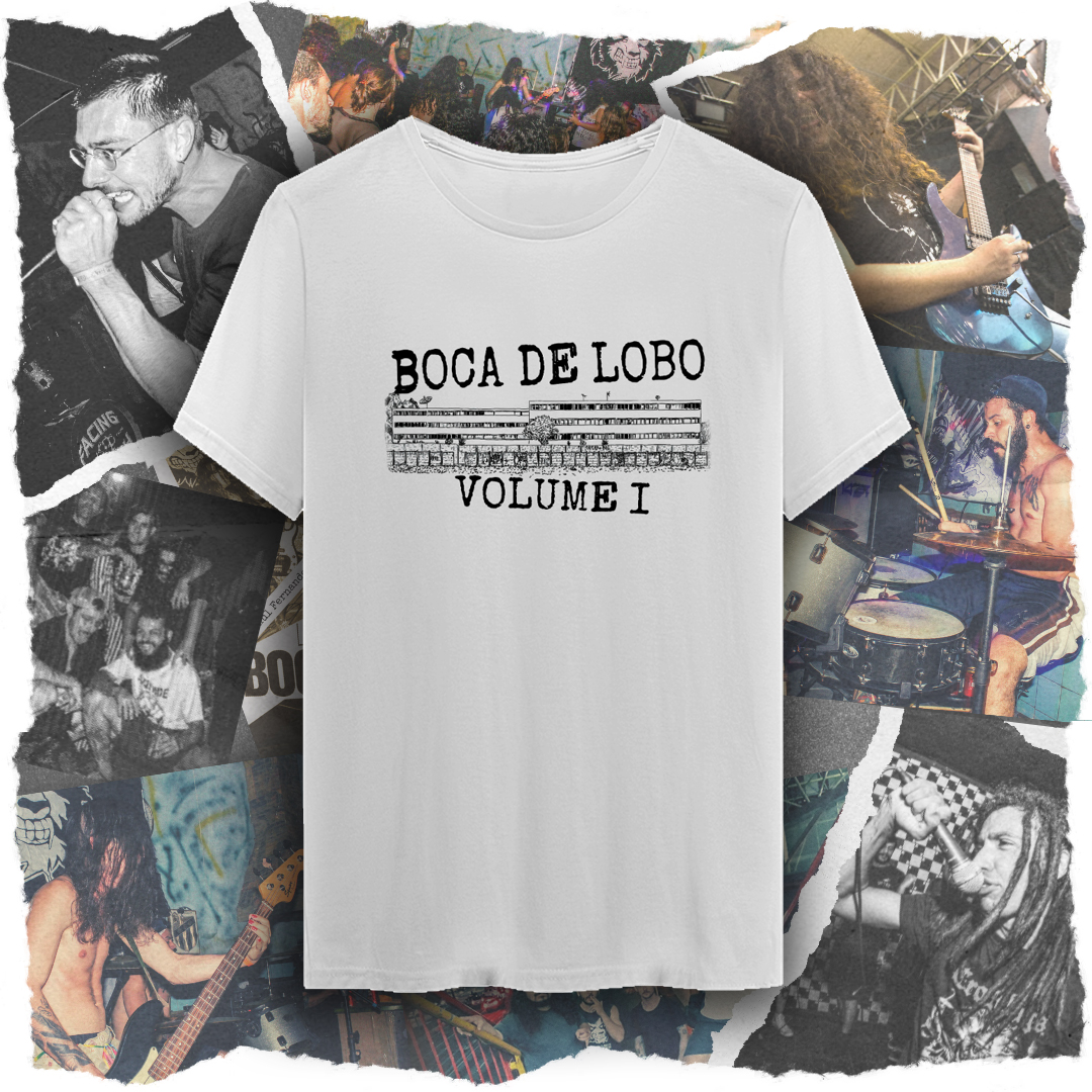 CAMISETA - B.D.L. - VOLUME I (fonte escura)
