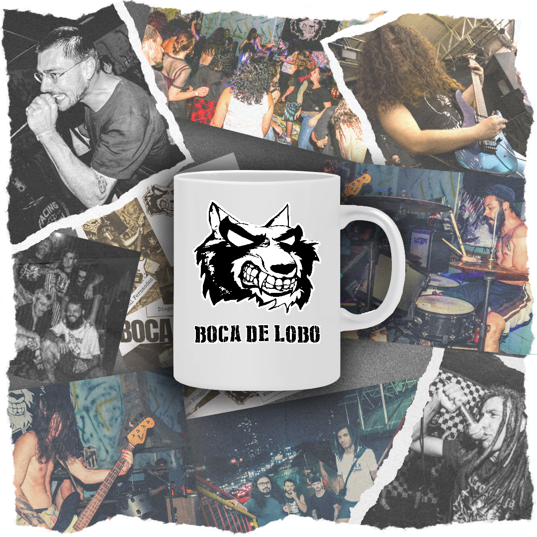Nome do produto  CANECA - BOCA DE LOBO