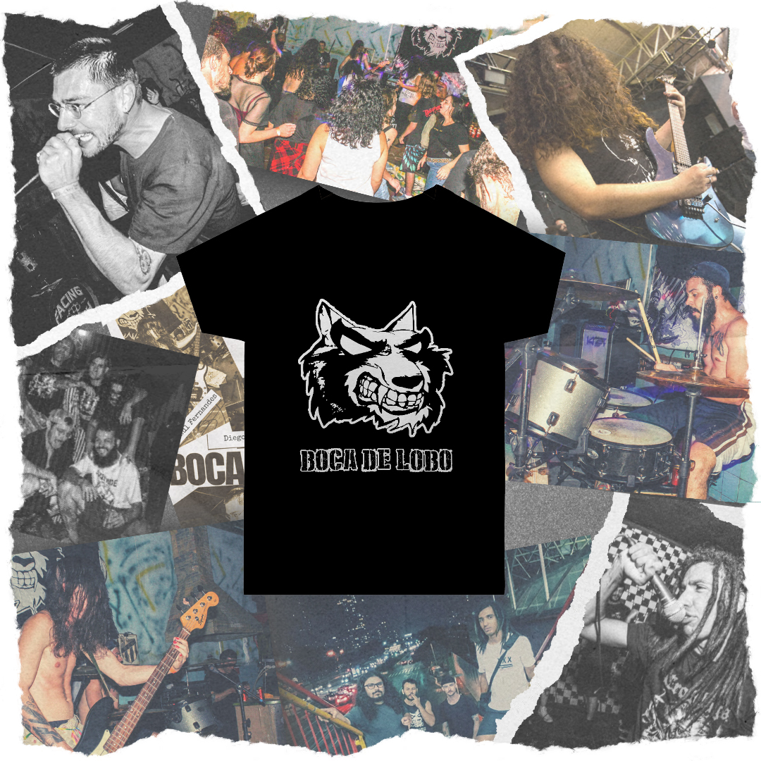 Nome do produto  CAMISETINHA - BOQUINHA DE LOBO (infantil)