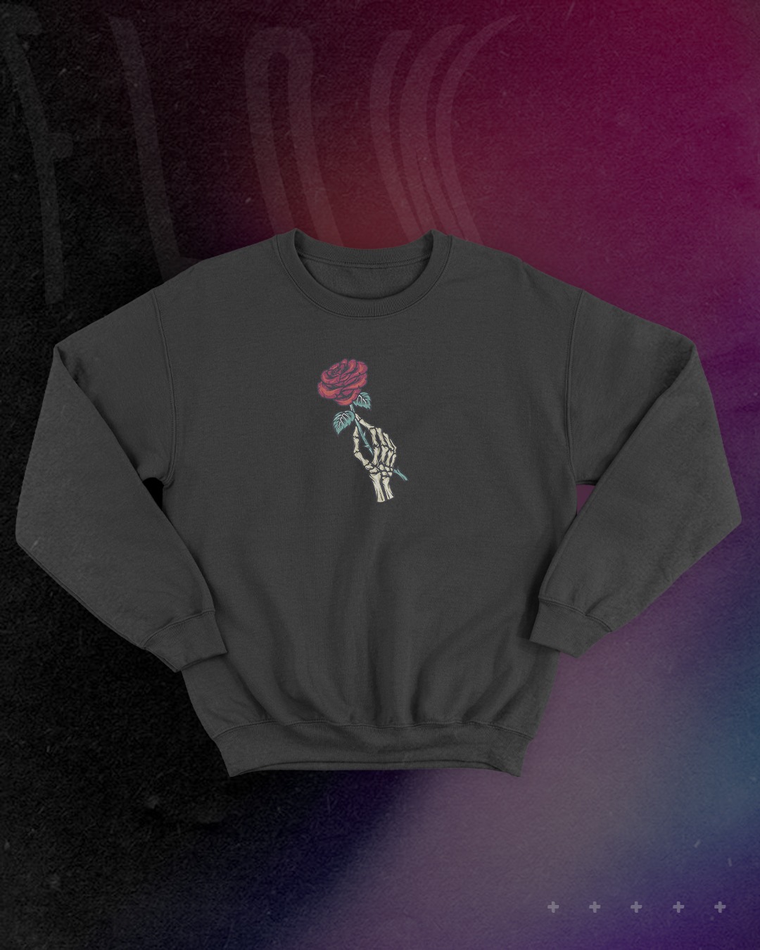 Nome do produto  MOLETOM FLOW | CAVEIRA ROSA