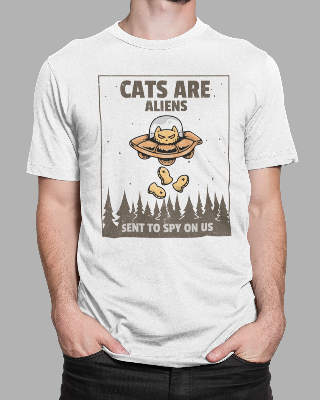 Camiseta Cats Are Aliens