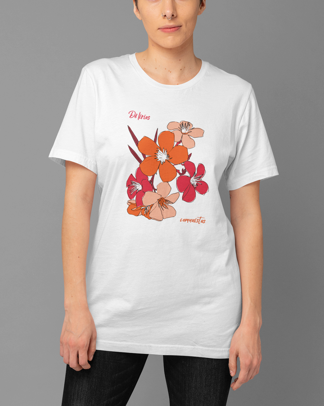 Nome do produto  Camiseta Dê Lírios Comunistas