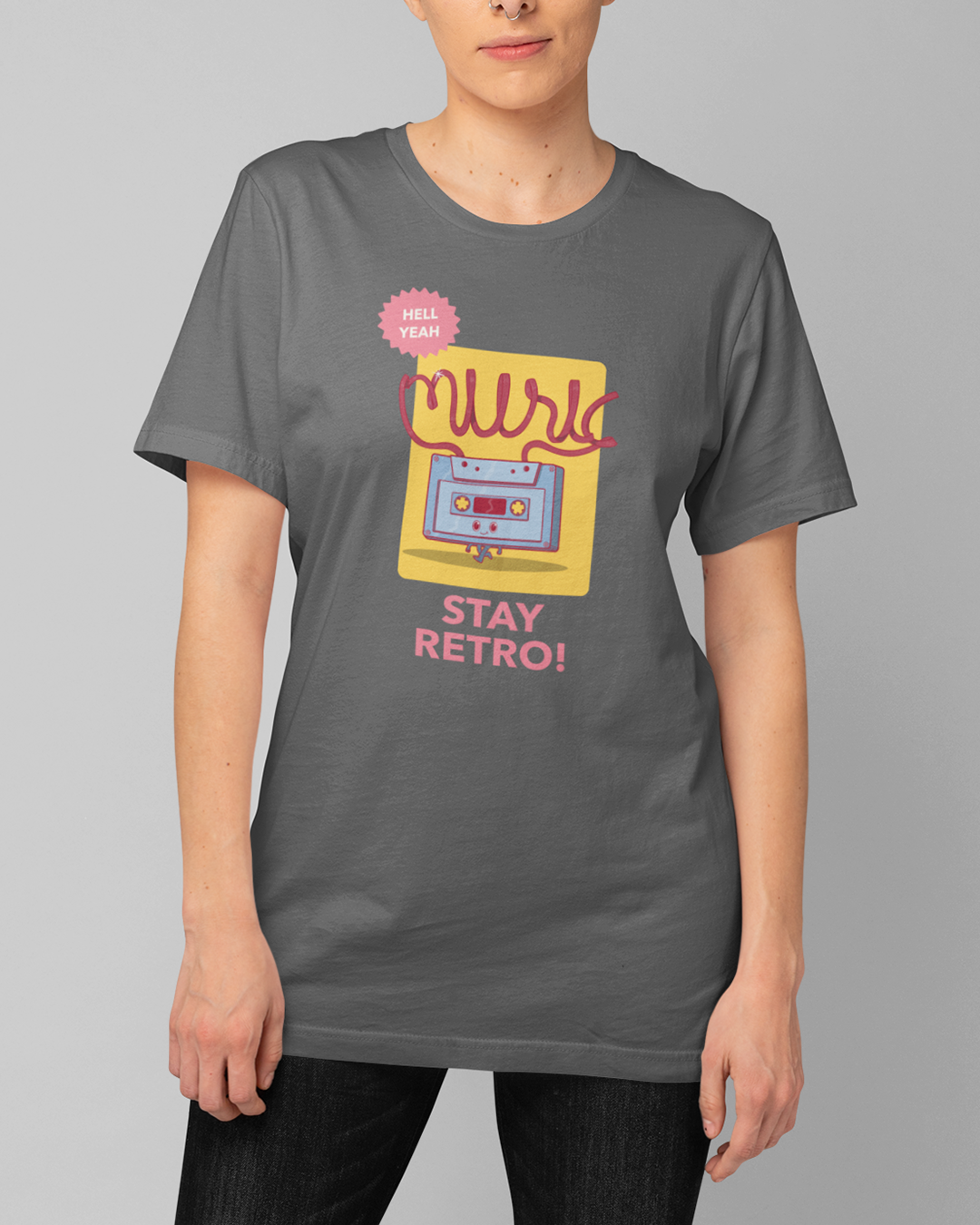 Nome do produto  Camiseta Stay Retro