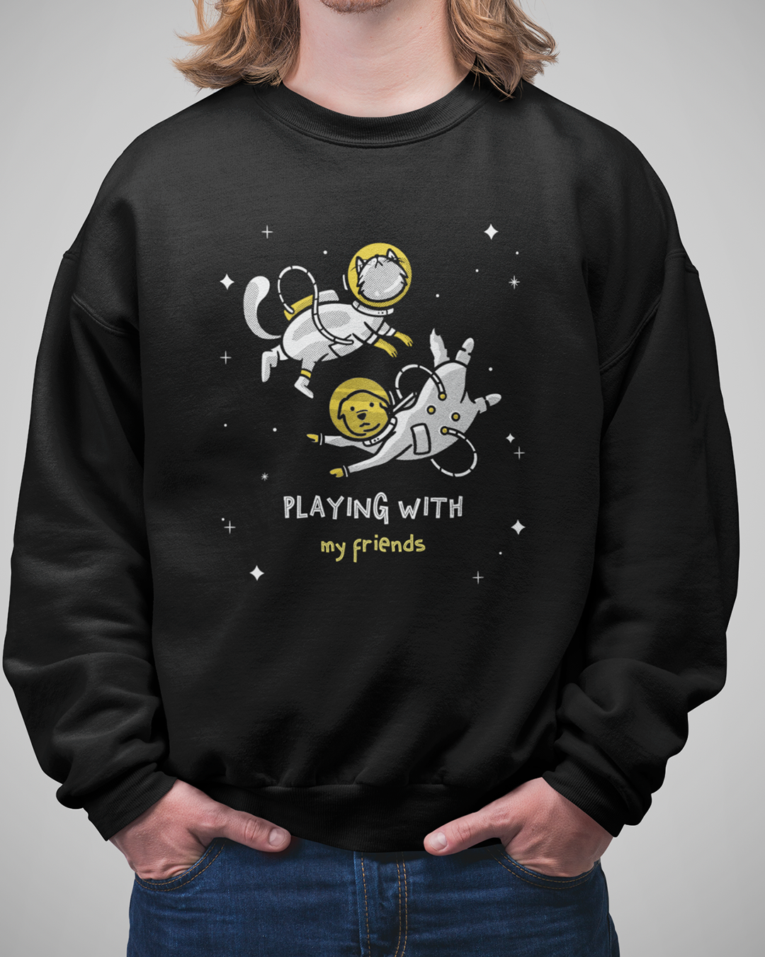 Nome do produto  Moletom Playing With My Friends