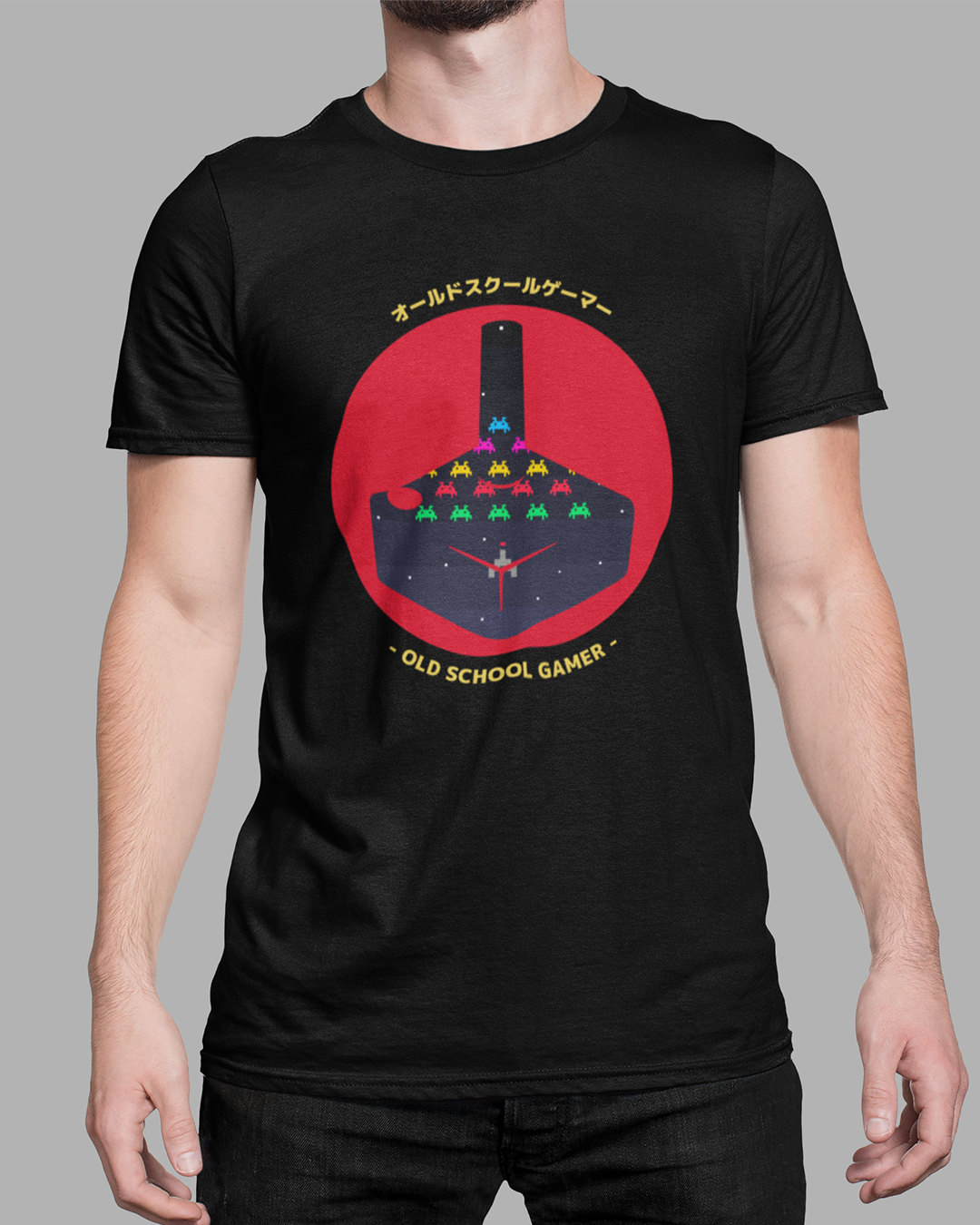 Nome do produto  Camiseta Old School Gamer