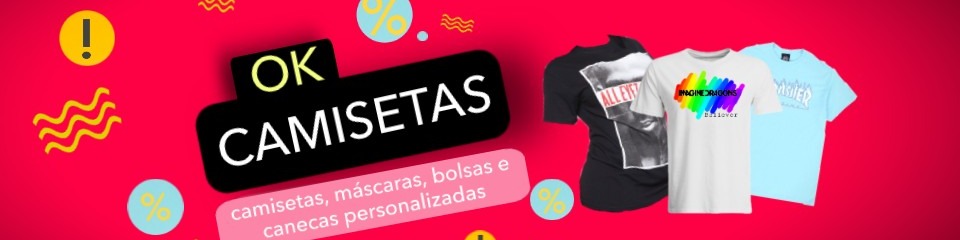 Nome da loja  Okcamisetas