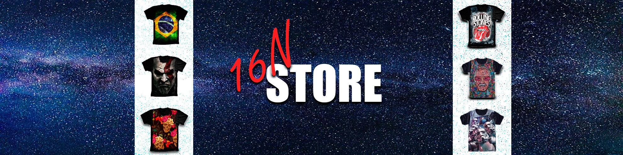 Nome da loja  16N Store