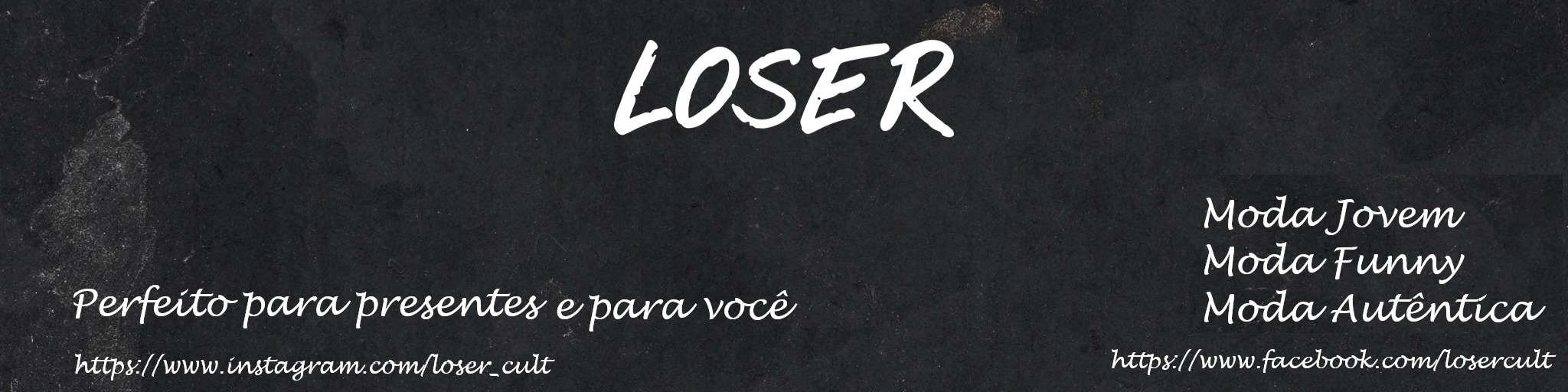 Nome da loja  Loser t-Shirt