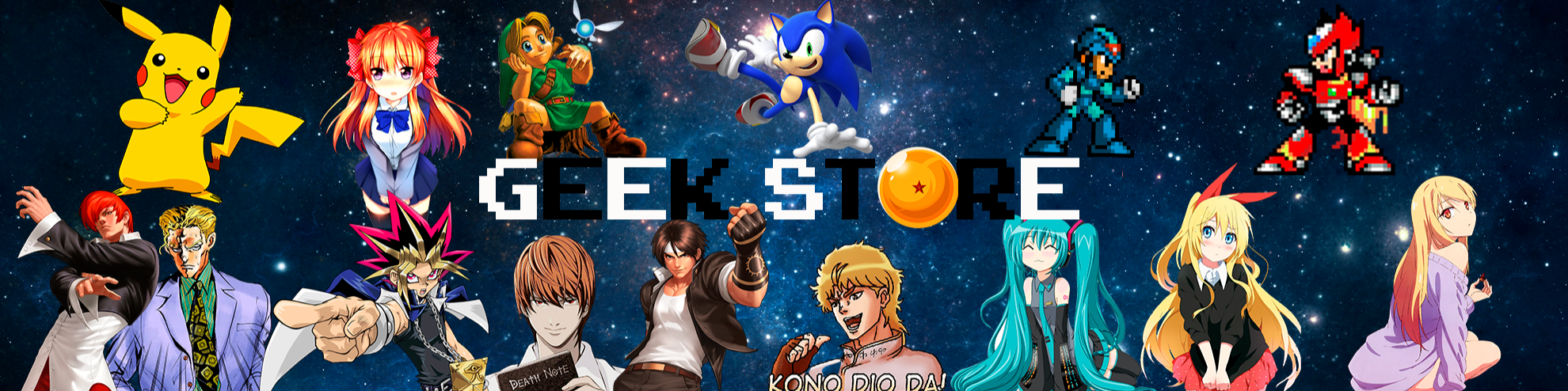 Nome da loja  Geek Store