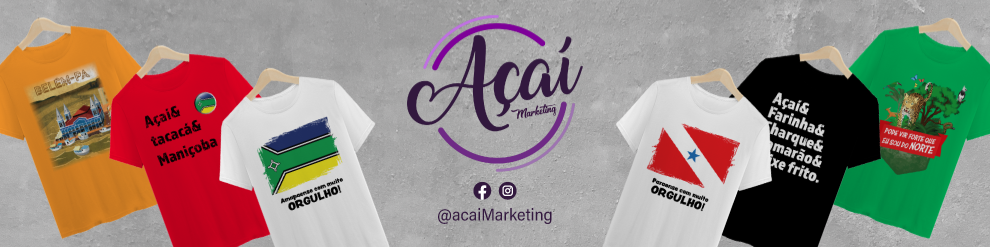 Nome da loja  Açaí Marketing digital