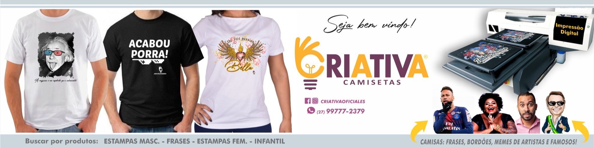 Nome da loja  CRIATIVA 