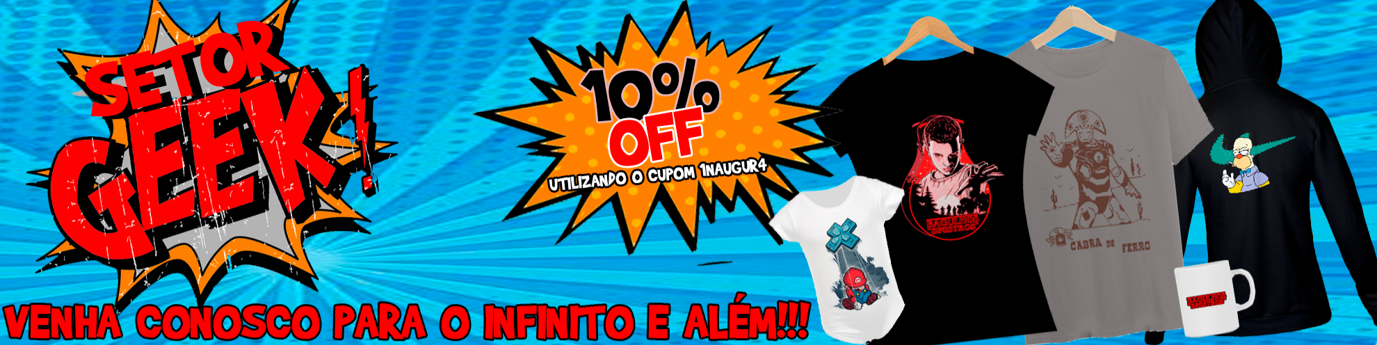 Nome da loja  SETOR GEEK