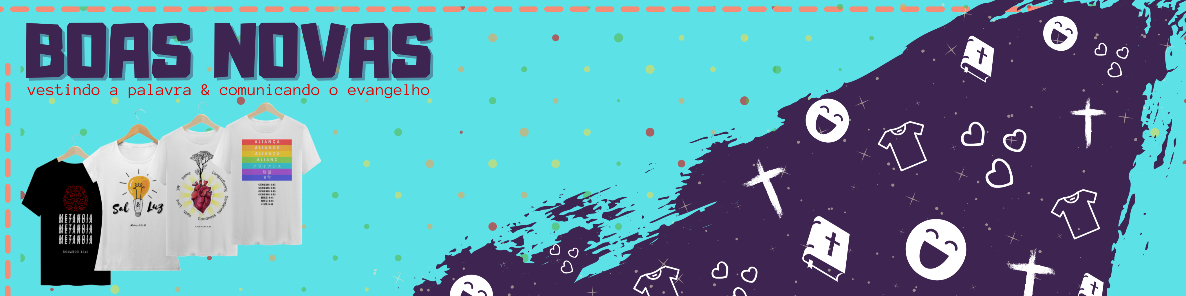 Nome da loja  Boas Novas store