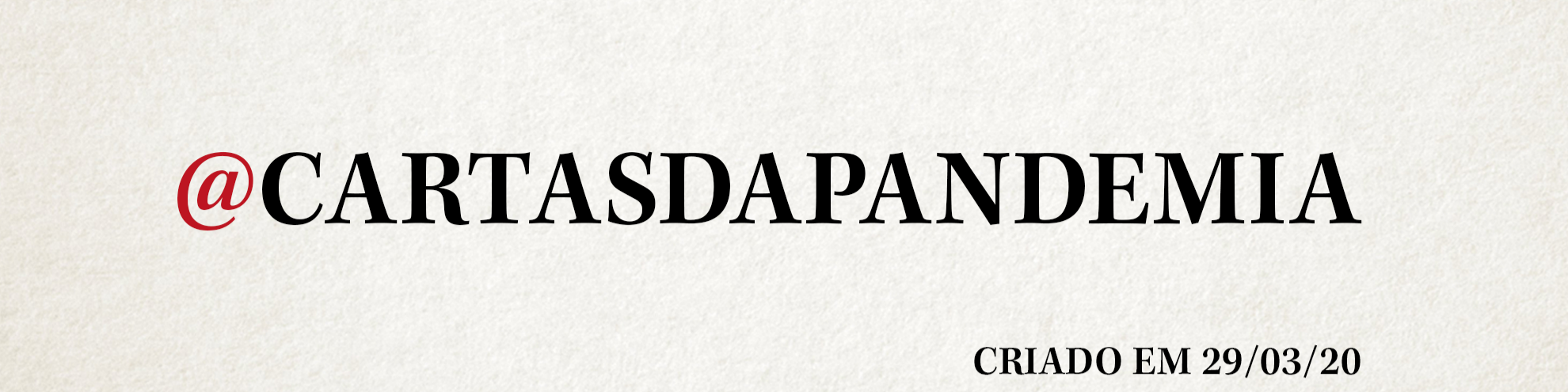 Nome da loja  Cartas da Pandemia