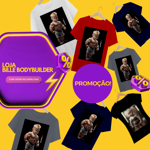 Bille Bodybuilder - Camisetas e produtos personalizados