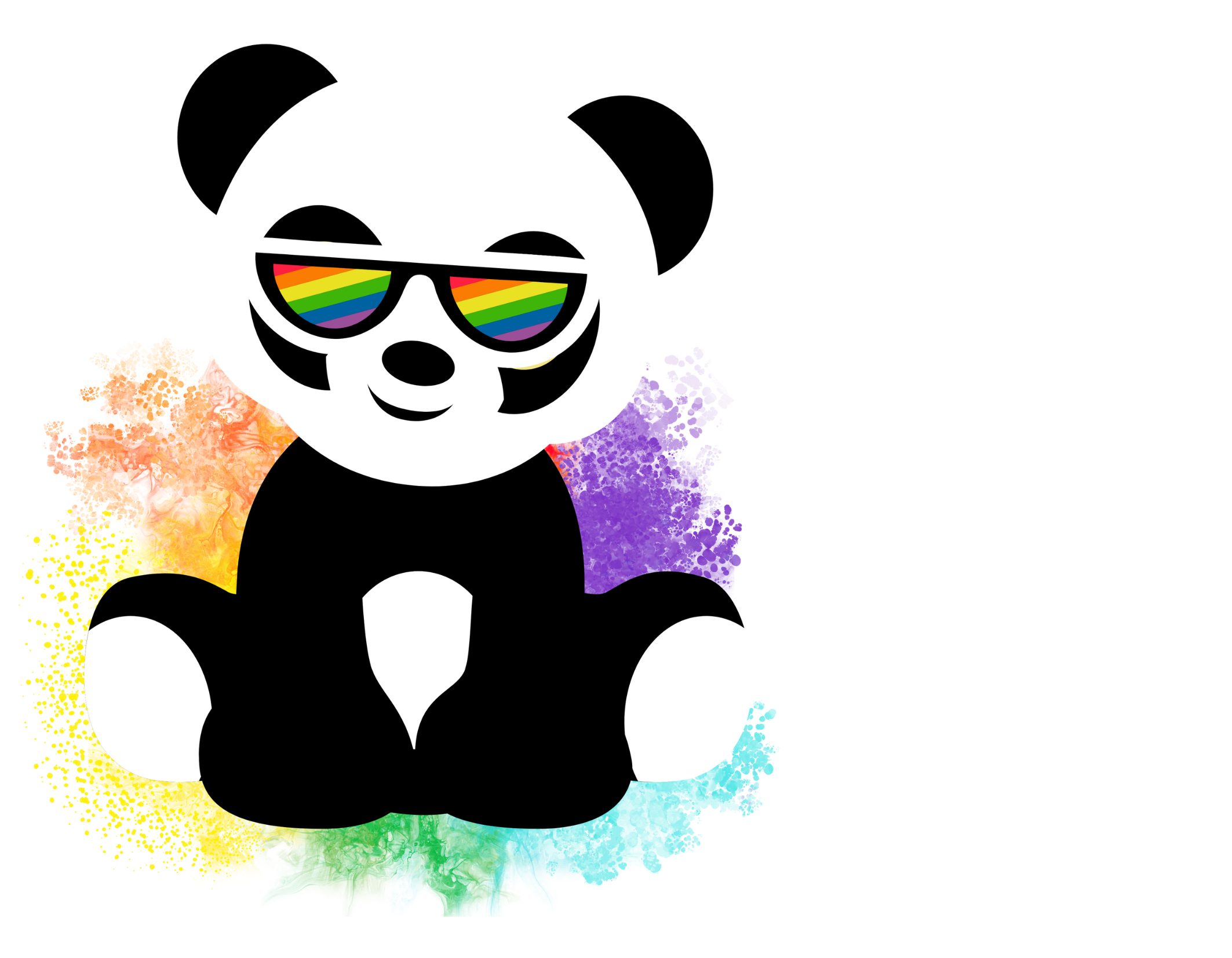 Panda Gay - Camisetas e produtos personalizados