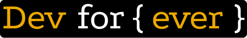 Dev for {ever} - Camisetas e produtos personalizados