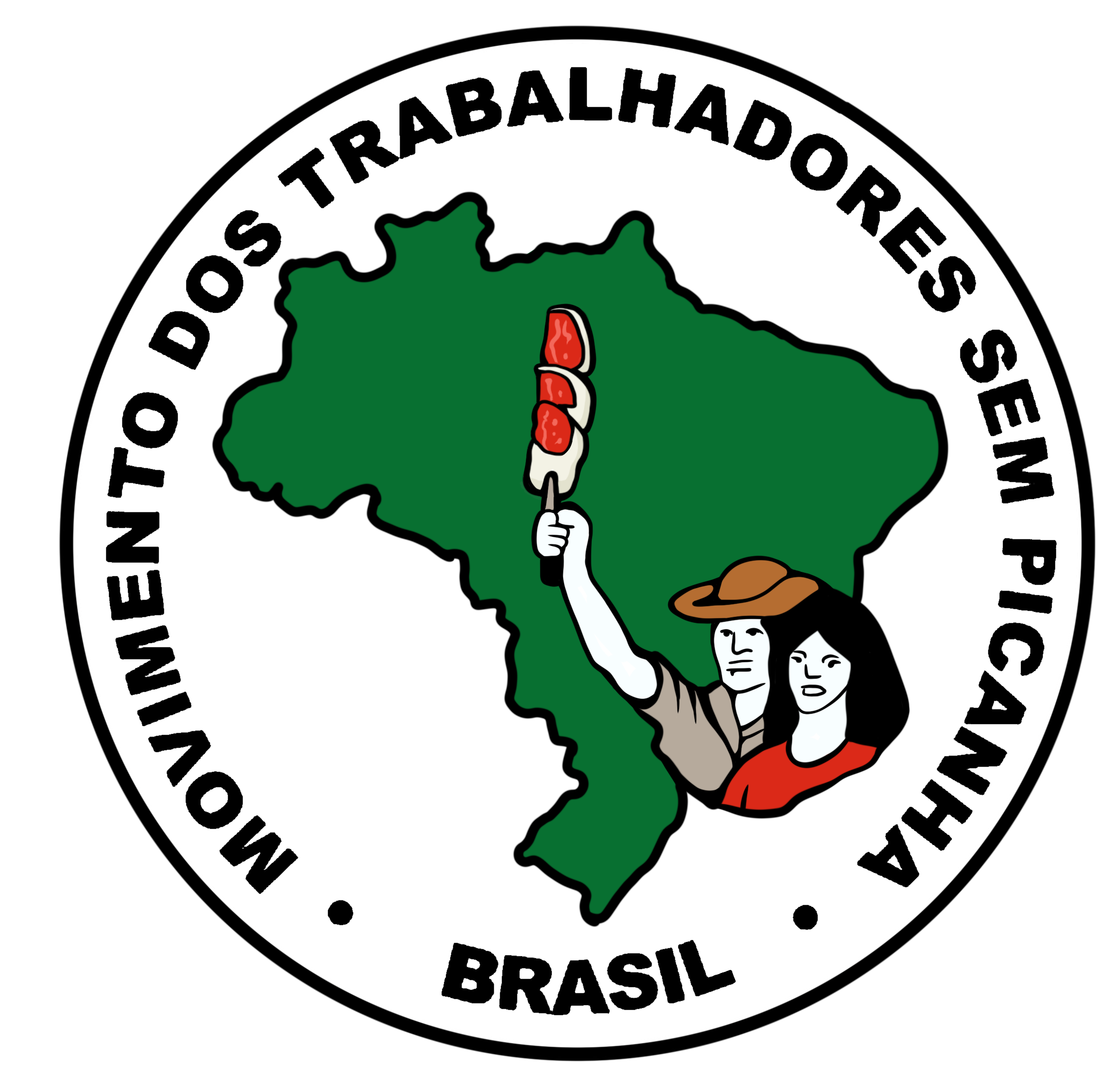 Movimento dos trabalhadores sem picanha - Camisetas e produtos personalizados