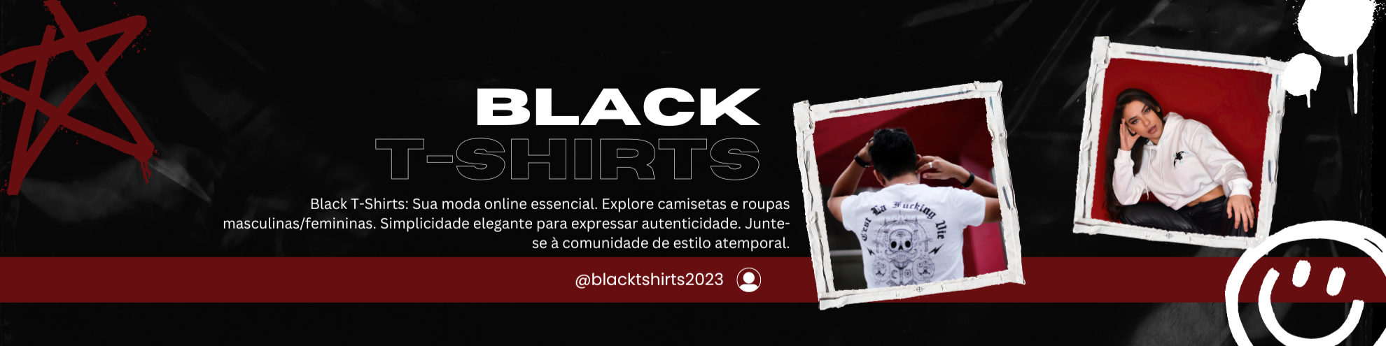 Nome da loja  Black T-Shirts